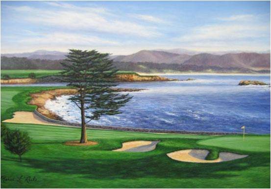 Unknown Artist Pebble Beach